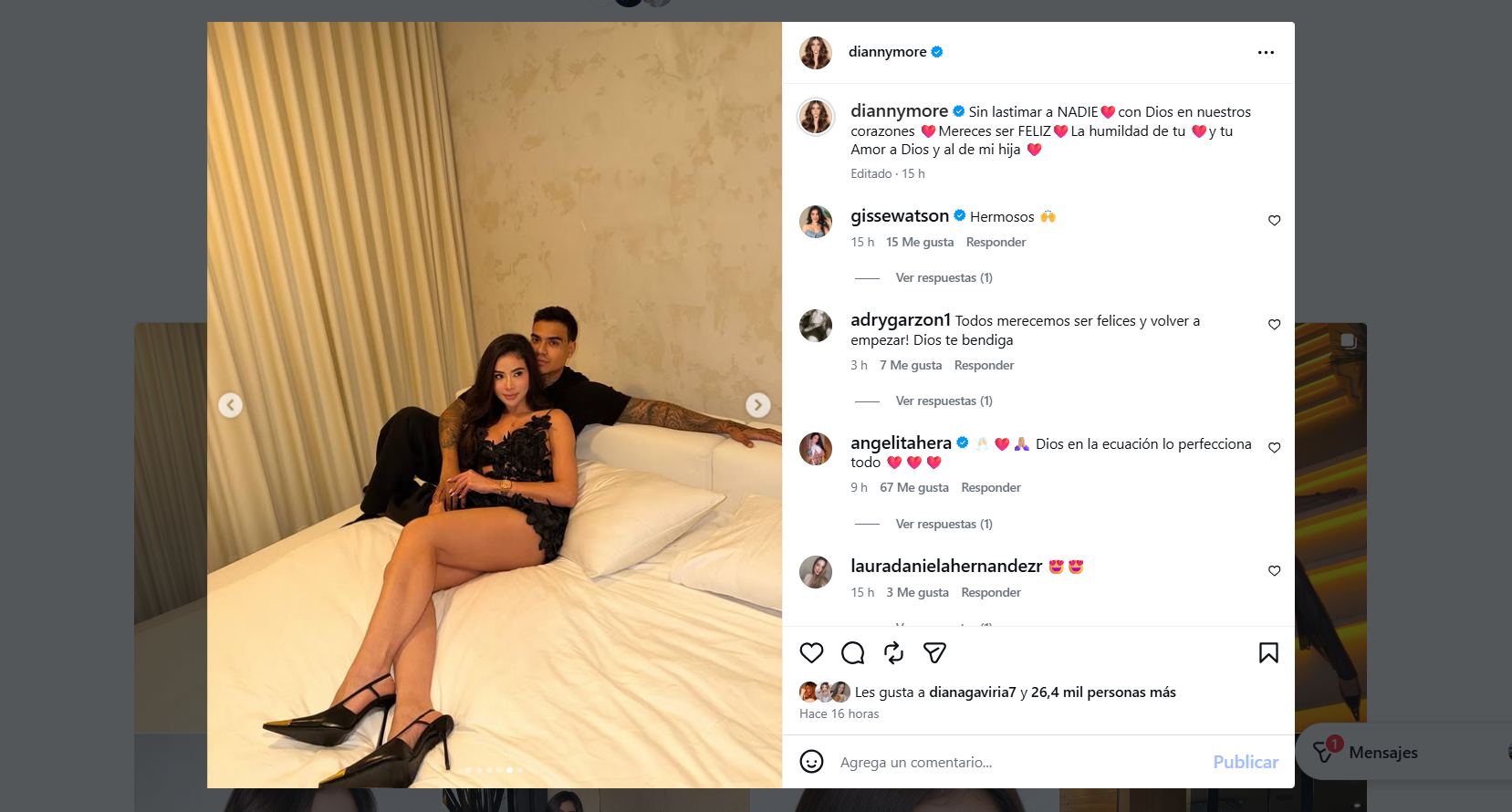 Exotic DJ, ex de Marcela Reyes, confirmó noviazgo con reconocida modelo: “Mereces ser feliz”