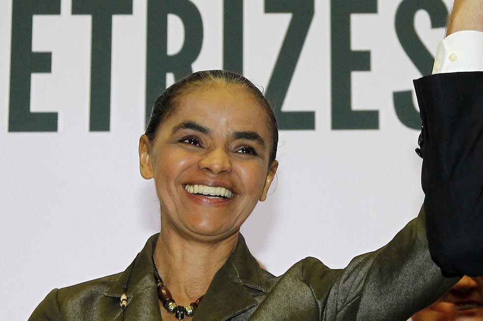 El Partido Socialista define hoy si Marina Silva será su candidata presidencial. / AFP