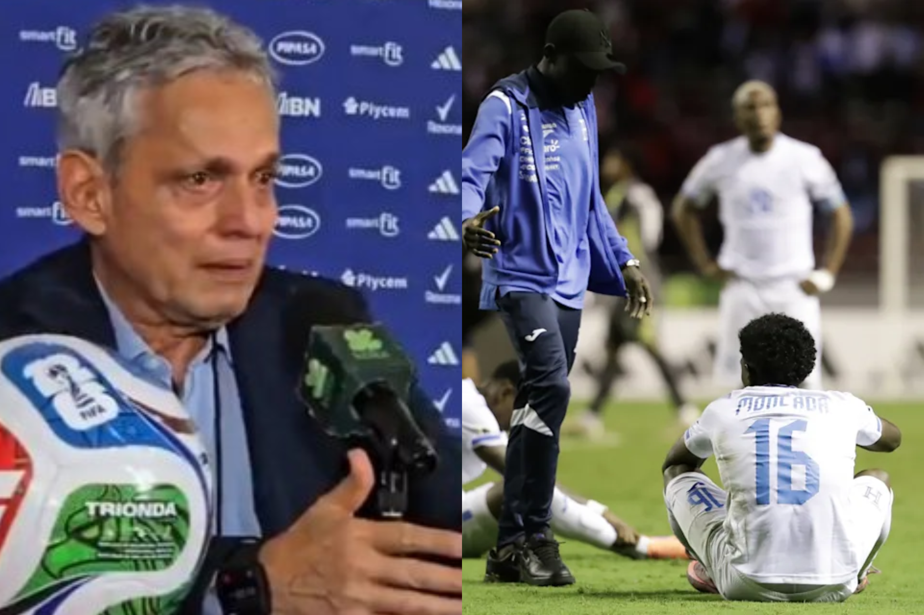 El llanto de Reinaldo Rueda tras la eliminación de Honduras y el fracaso del “Bolillo” en El Salvador