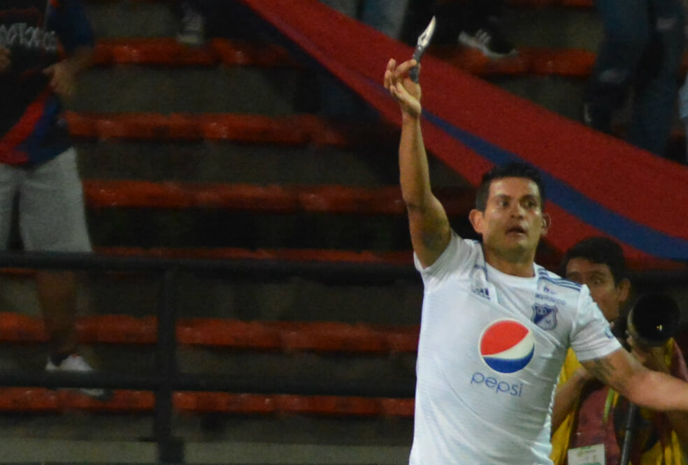 Identifican a la persona que lanzó el cuchillo en el Atanasio Girardot