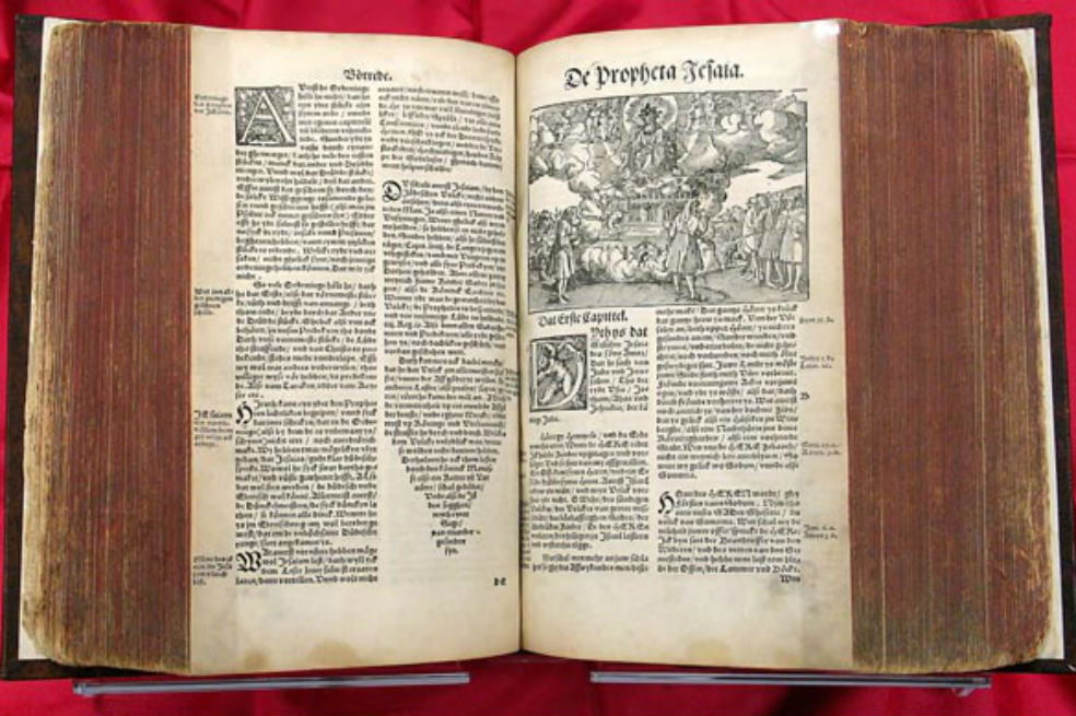 La Biblia que Martín Lutero tradujo al alemán. / Google