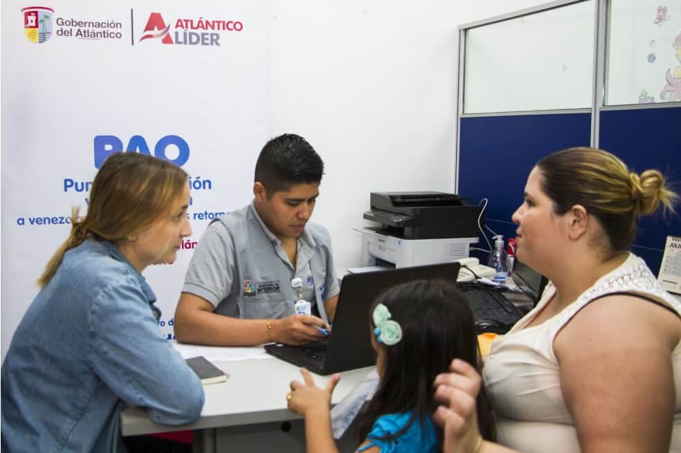 Cerca de 3.000 venezolanos han recibido atención médica en el Atlántico durante 2019