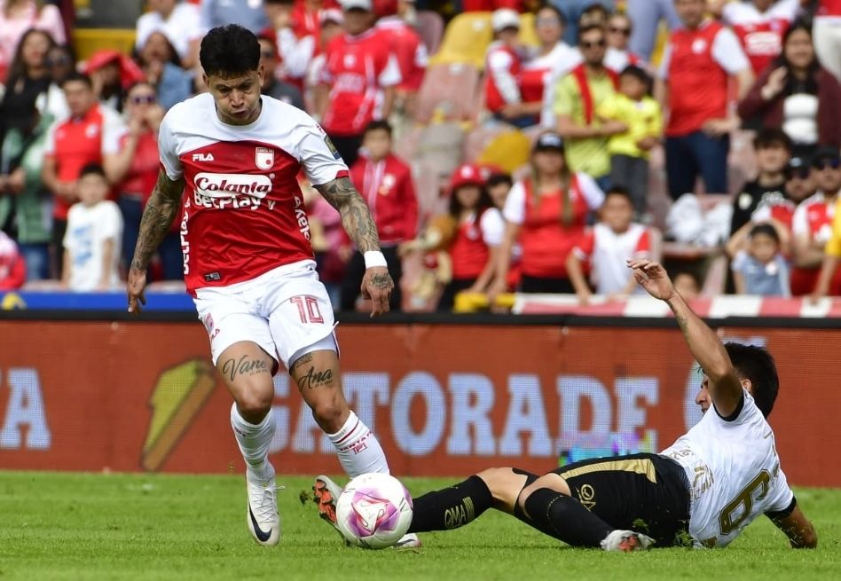 En imágenes: así se vivió la derrota de Santa Fe frente a Llaneros en El Campín