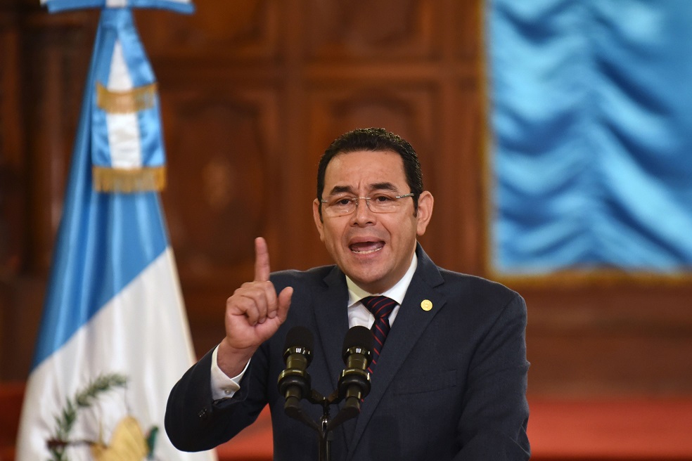 Jimmy Morales permitirá investigaciones de la Cicig, sin Velásquez