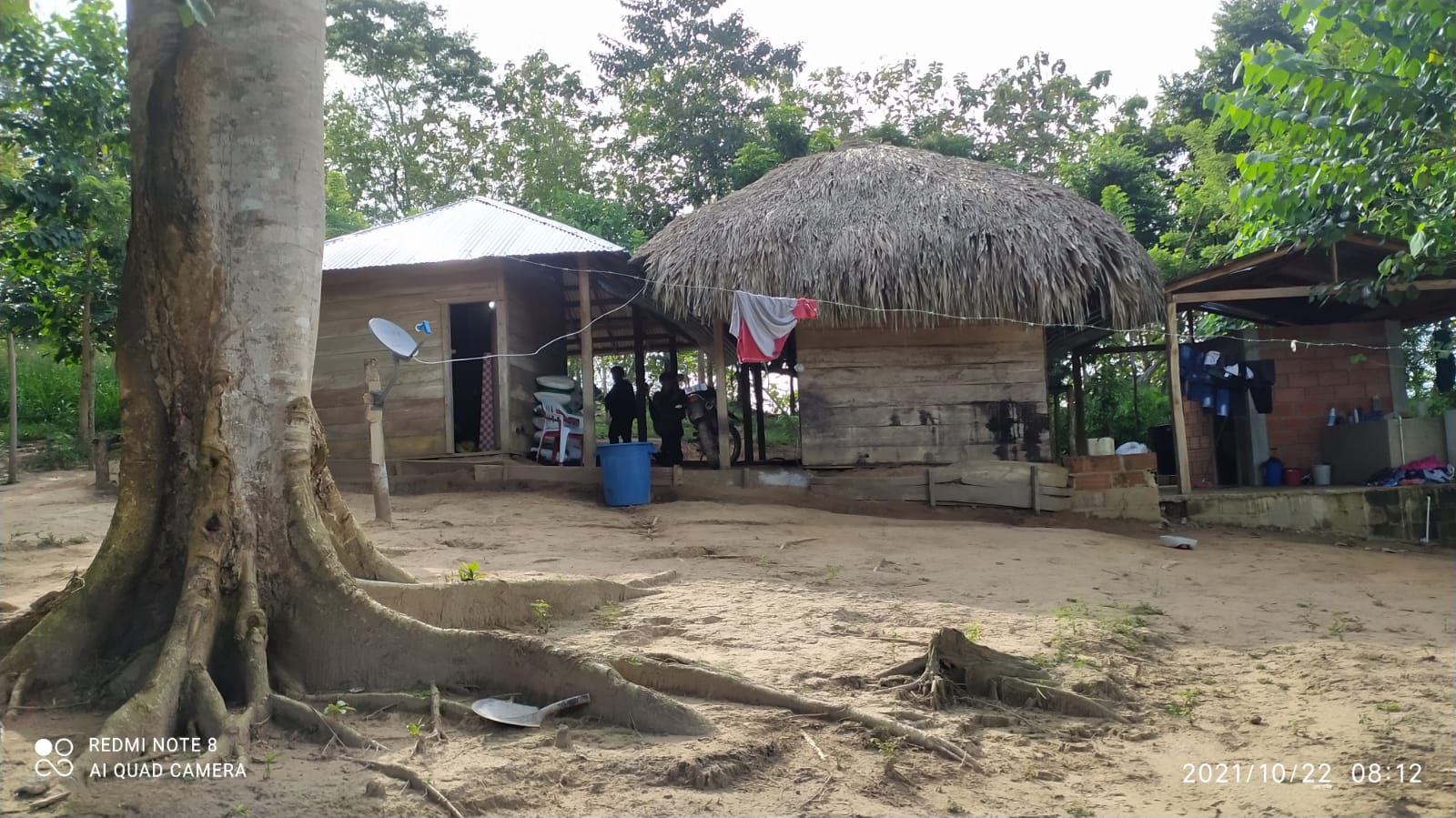 Galería: así es el modesto escondite donde capturaron a Otoniel