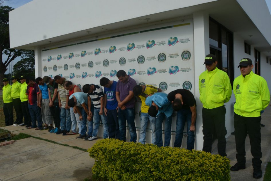 Caen 14 supuestos integrantes del ‘Clan Úsuga’ en Norte de Santander
