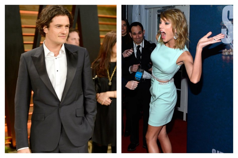 Orlando Bloom y Taylor Swift.
