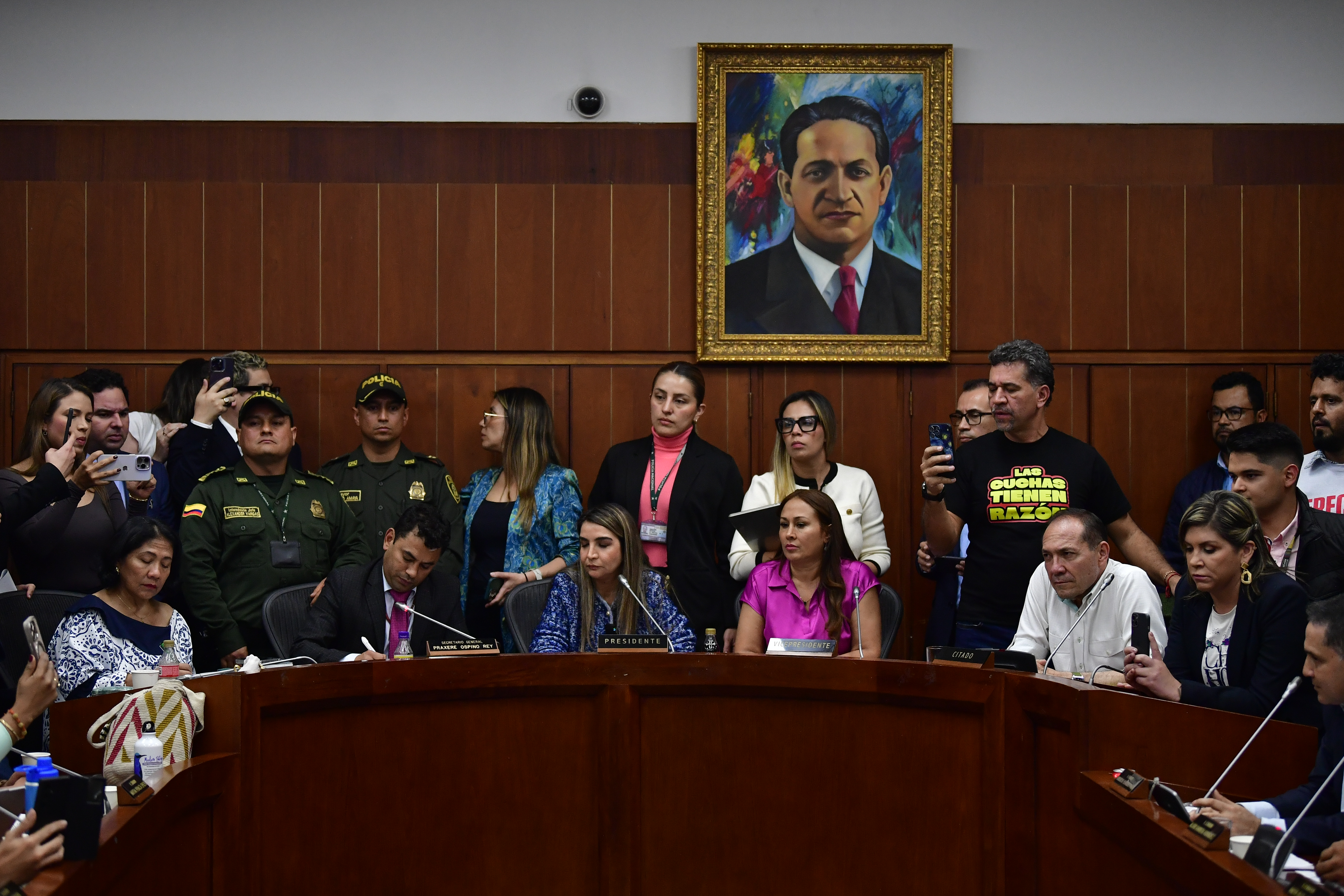 Debate de la reforma laboral del gobierno de Gustavo Petro la cual se hundió en la Comisión Séptima del Senado