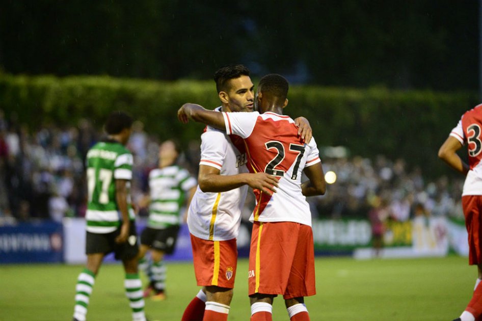 Falcao marcó doblete en la victoria del Mónaco contra el Sporting
