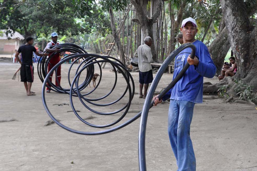Acueducto con energía solar