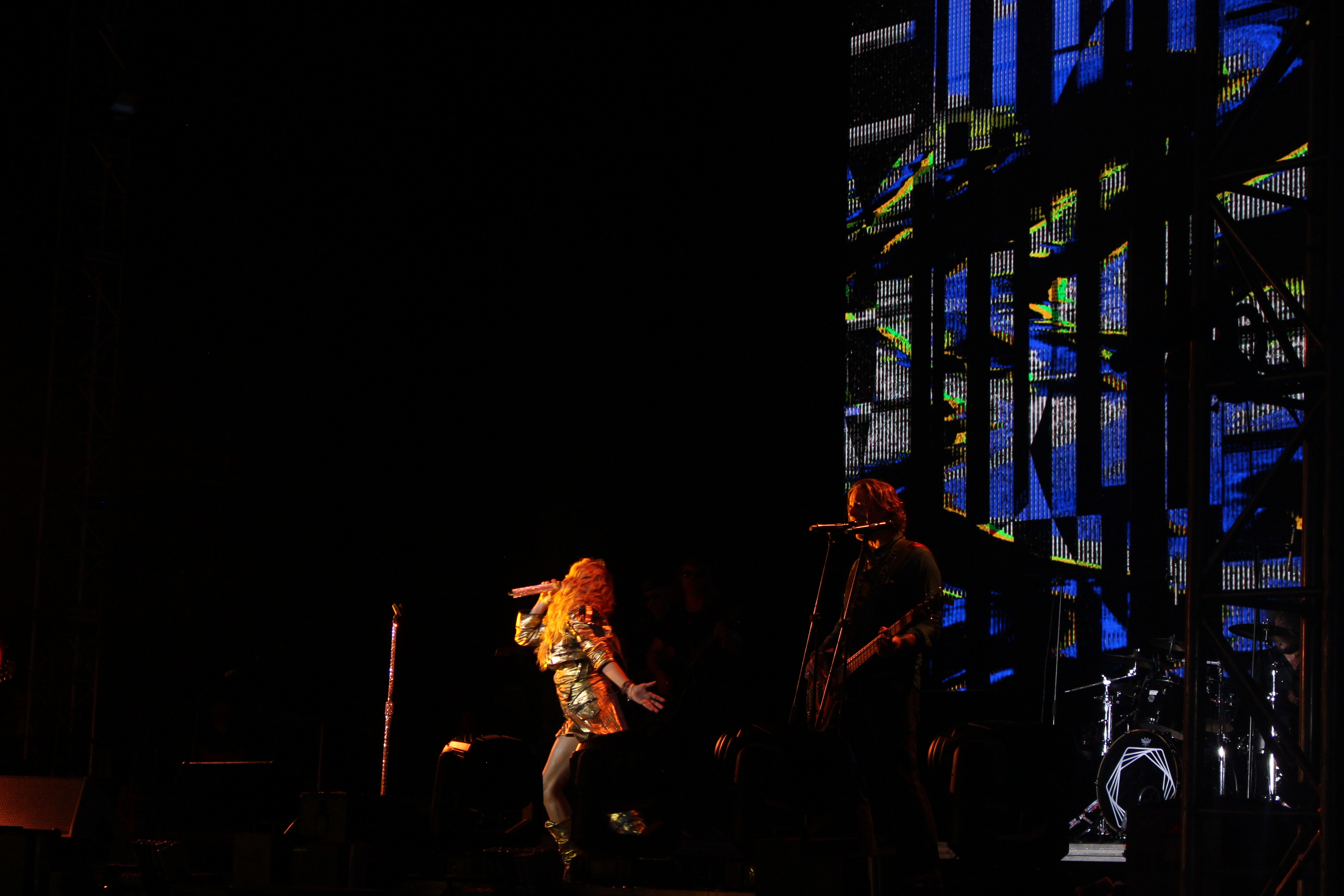 La artista Paulina Rubio se plantó con la seguridad y firmeza que la caracterizan en el escenario, esta vez en el de La Solar 2024. En medio de su intervención, le dio un mensaje a Medellín: "Los Quiero Cabrón".