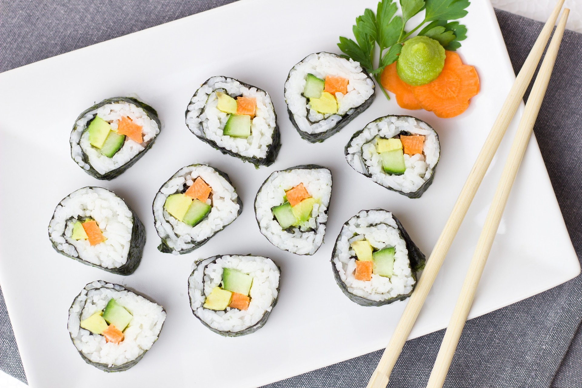 ¿Sushi vegetariano? nosotros te enseñamos a prepararlo