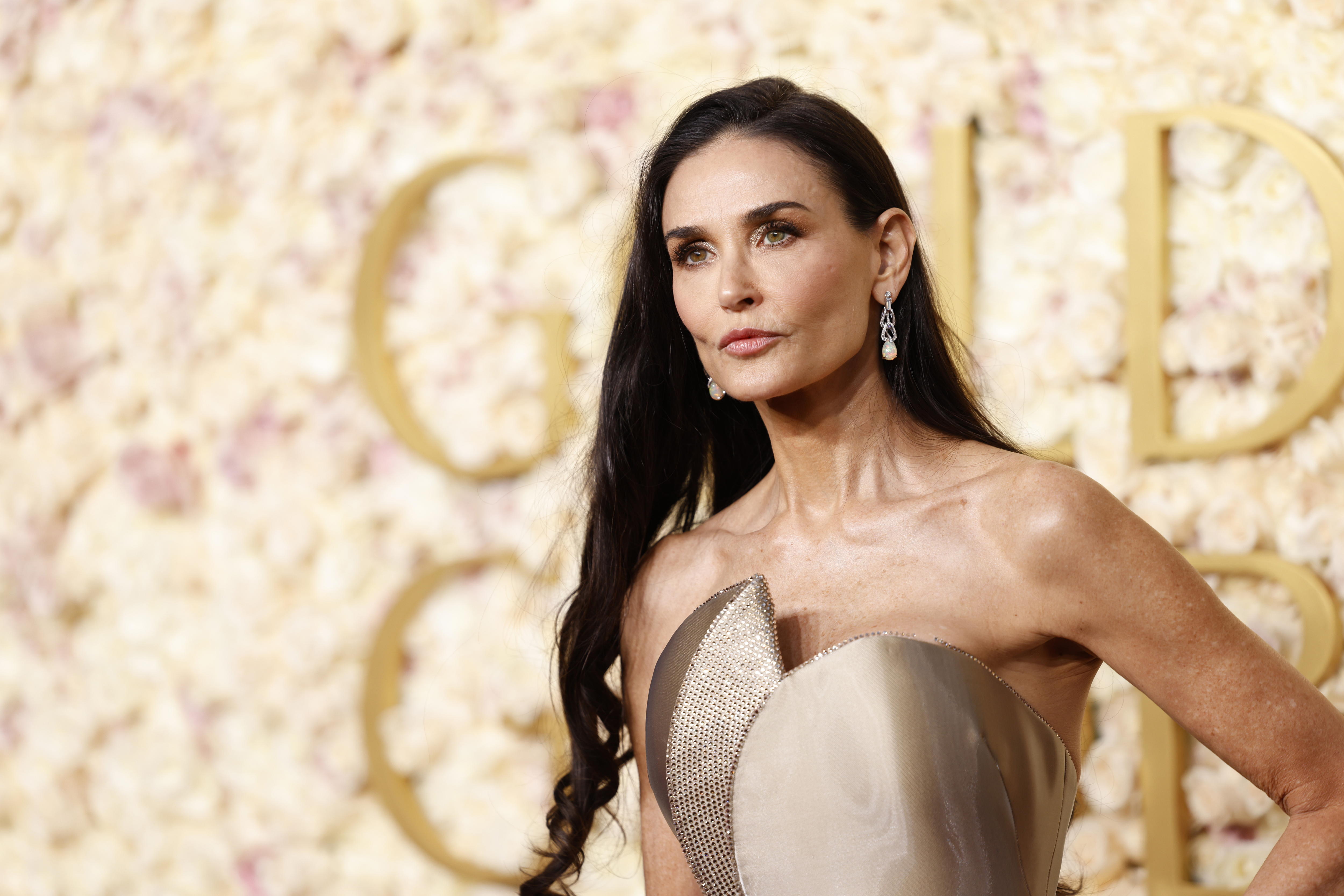 Golden Globe: Demi More conmueve al ganar como ‘Mejor Actriz’ por ‘La Sustancia’