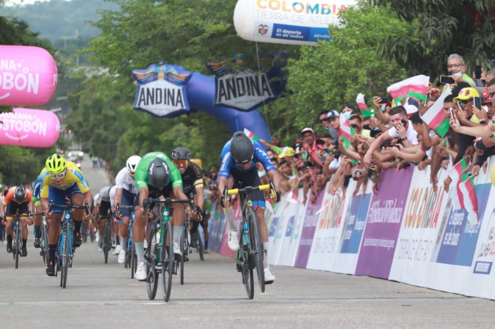 Nelson Soto ganó la segunda etapa de la Vuelta a Colombia 2022