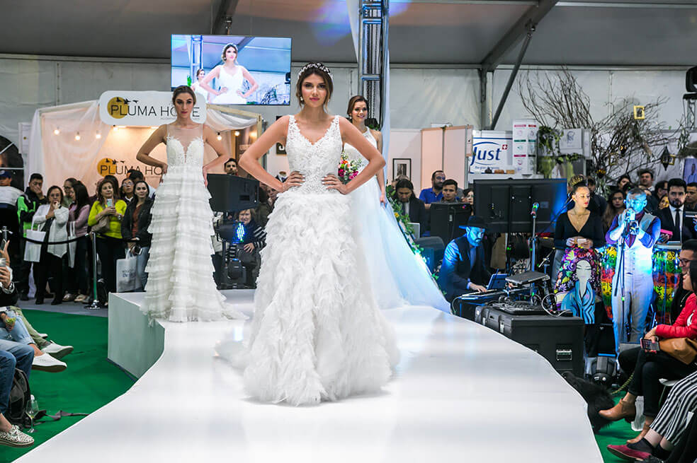 Los vestidos de Rosa Clará llegaron a ‘Bogotá de boda’