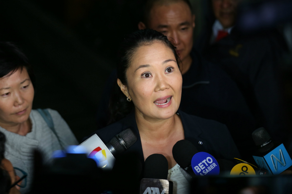 Detienen a Keiko Fujimori por pedido de Fiscalía de Lavado de Activos de Perú