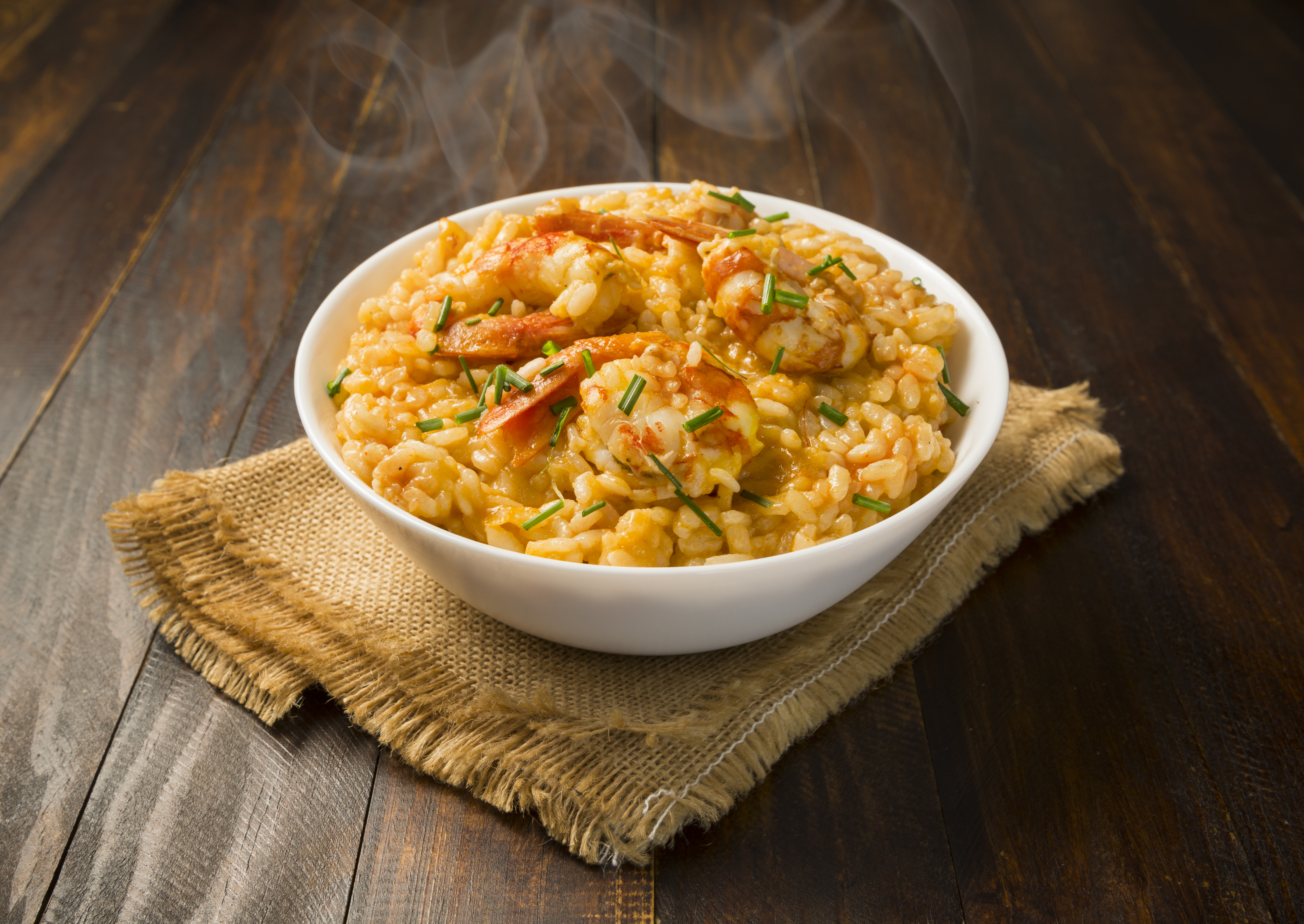 Receta: paso a paso para cocinar un arroz con camarones ensopado