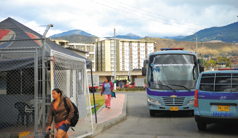 Entrada a la cárcel La Picota en Bogotá./RAMON ISAZA ARANGO