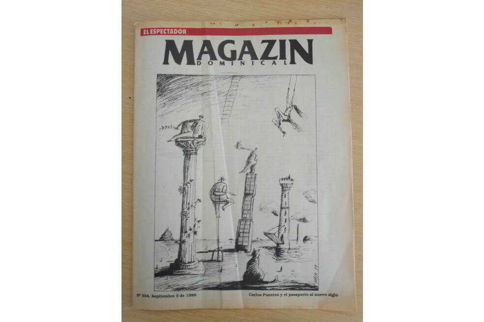 Imagen de archivo del antiguo Magazín Dominical de El Espectador. / Archivo Particular