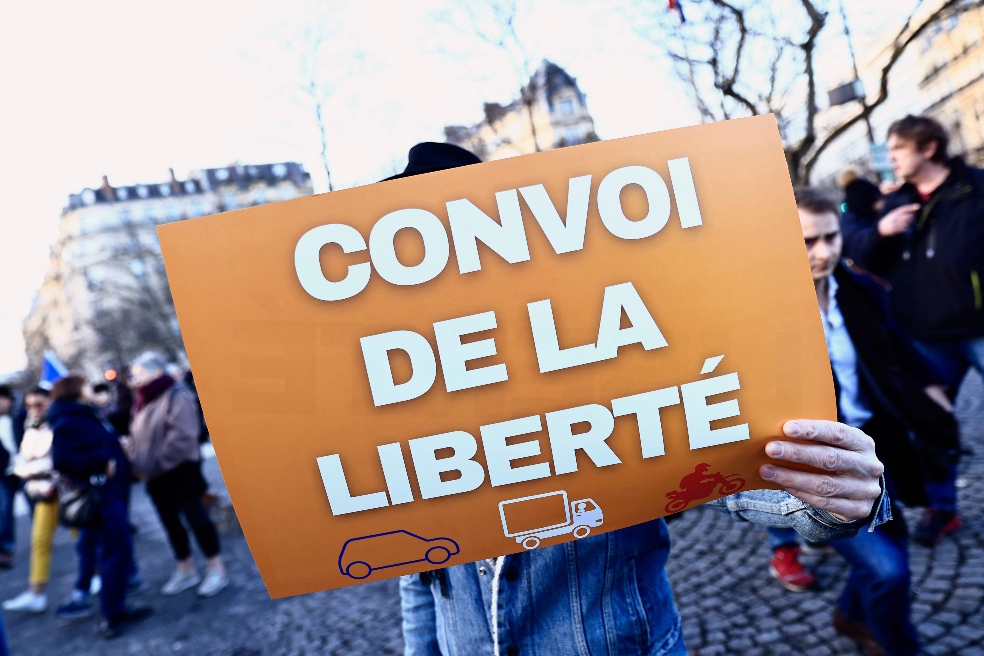 Coronavirus en Francia, protestas anticovid 19