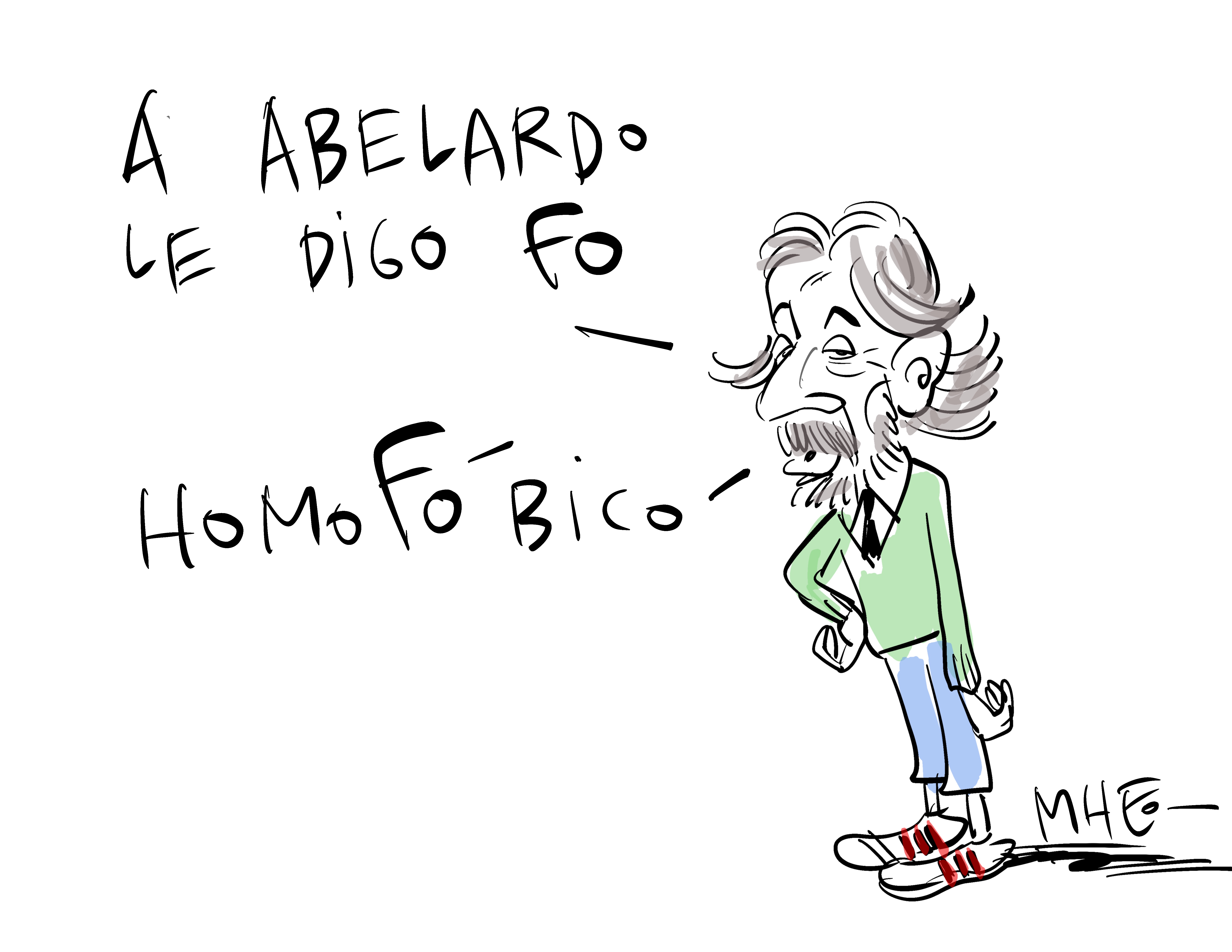 No apoyó a Abelardo.