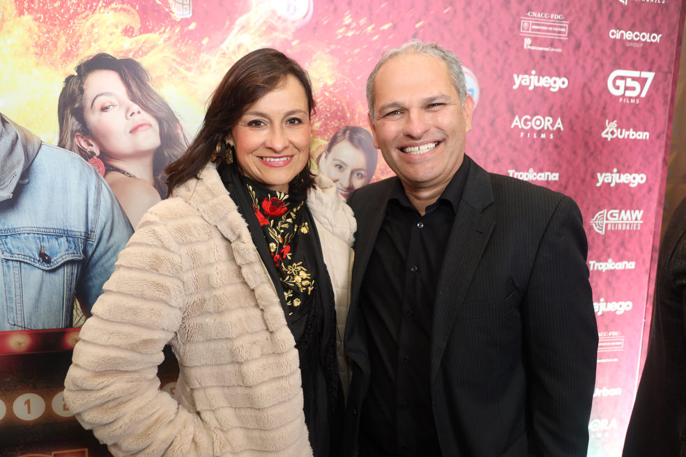 Ella Becerra y Santiago Vargas (dir pelicula)