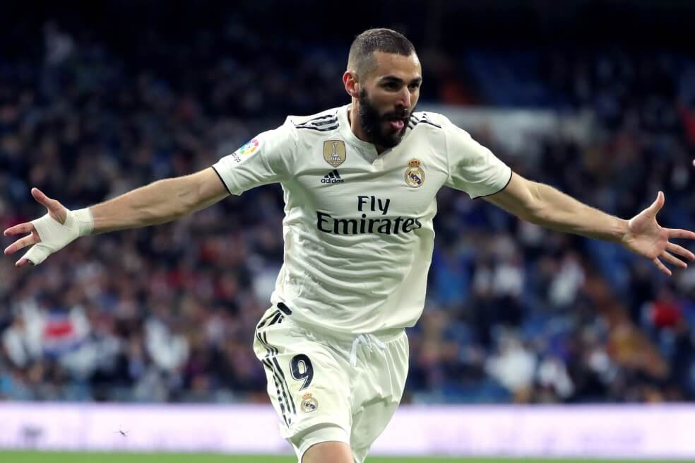 Con un doblete, Benzema rescató el orgullo del Real Madrid