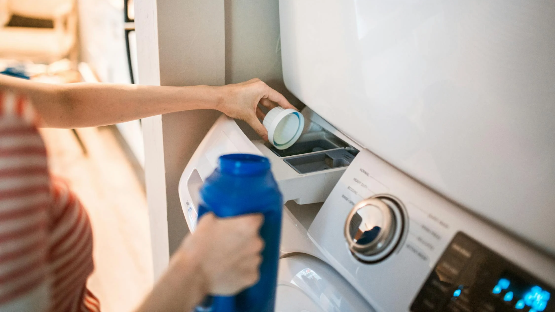 Truco para limpiar la lavadora por dentro con productos 100% caseros