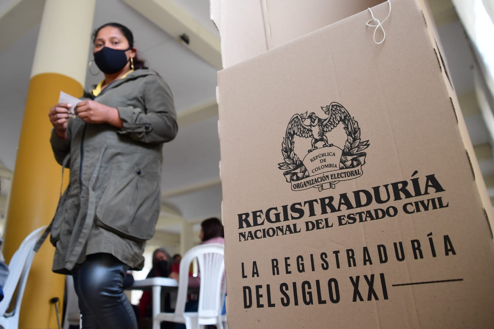 Así se desarrolló la jornada electoral en la capital colombiana.
