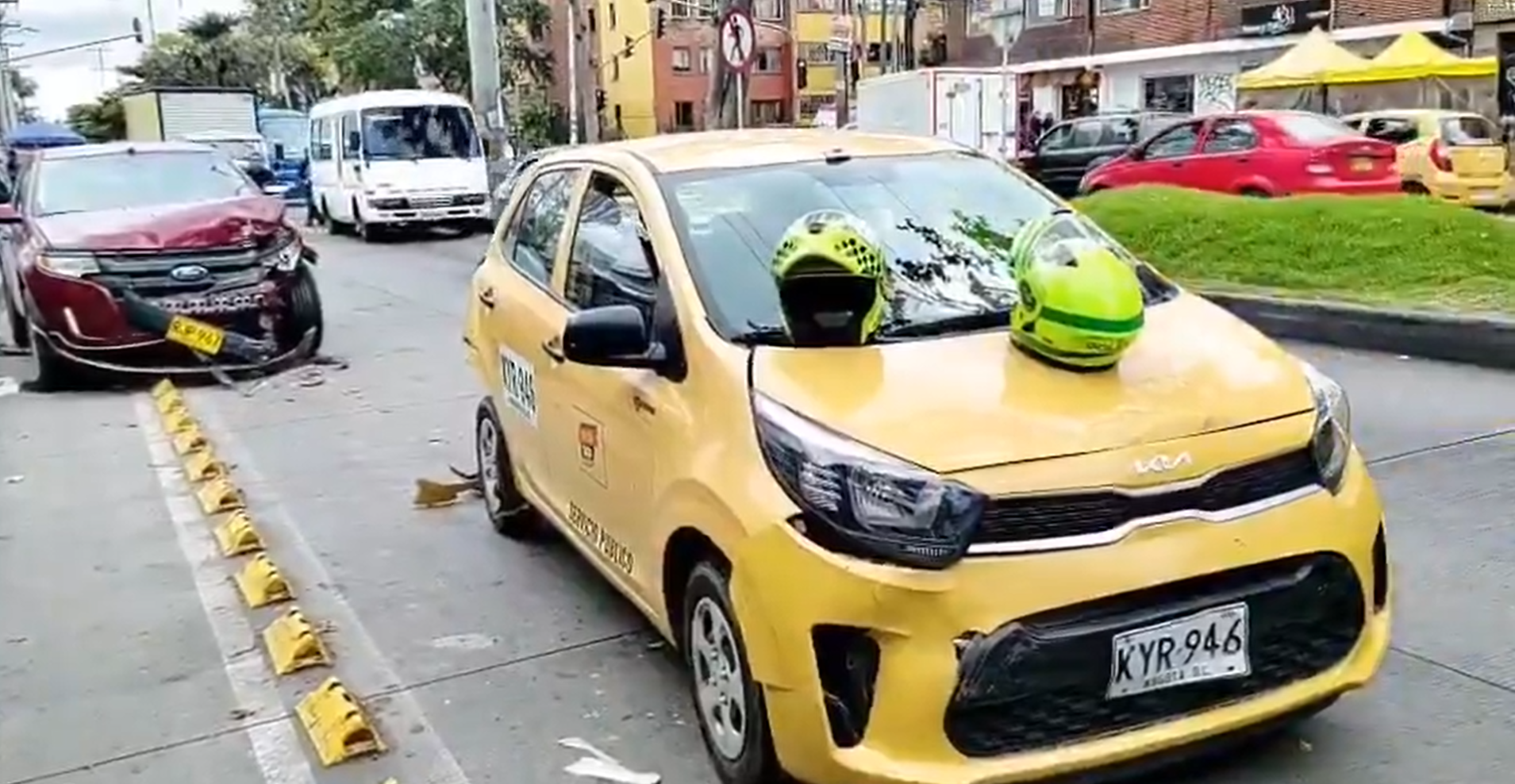 Movilidad: se presenta volcamiento de camión en la localidad de Usaquén
