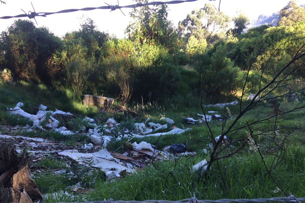 Cerros Orientales en Bogotá: ¿botadero de escombros?