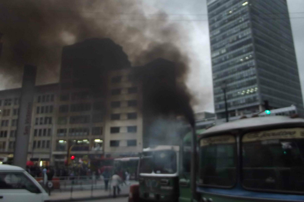 Aire bogotano: contaminado y mal diagnosticado