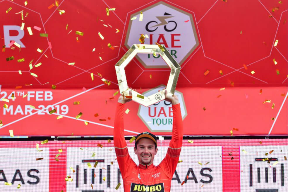 Primoz Roglic, campeón del Tour de Abu Dhabi