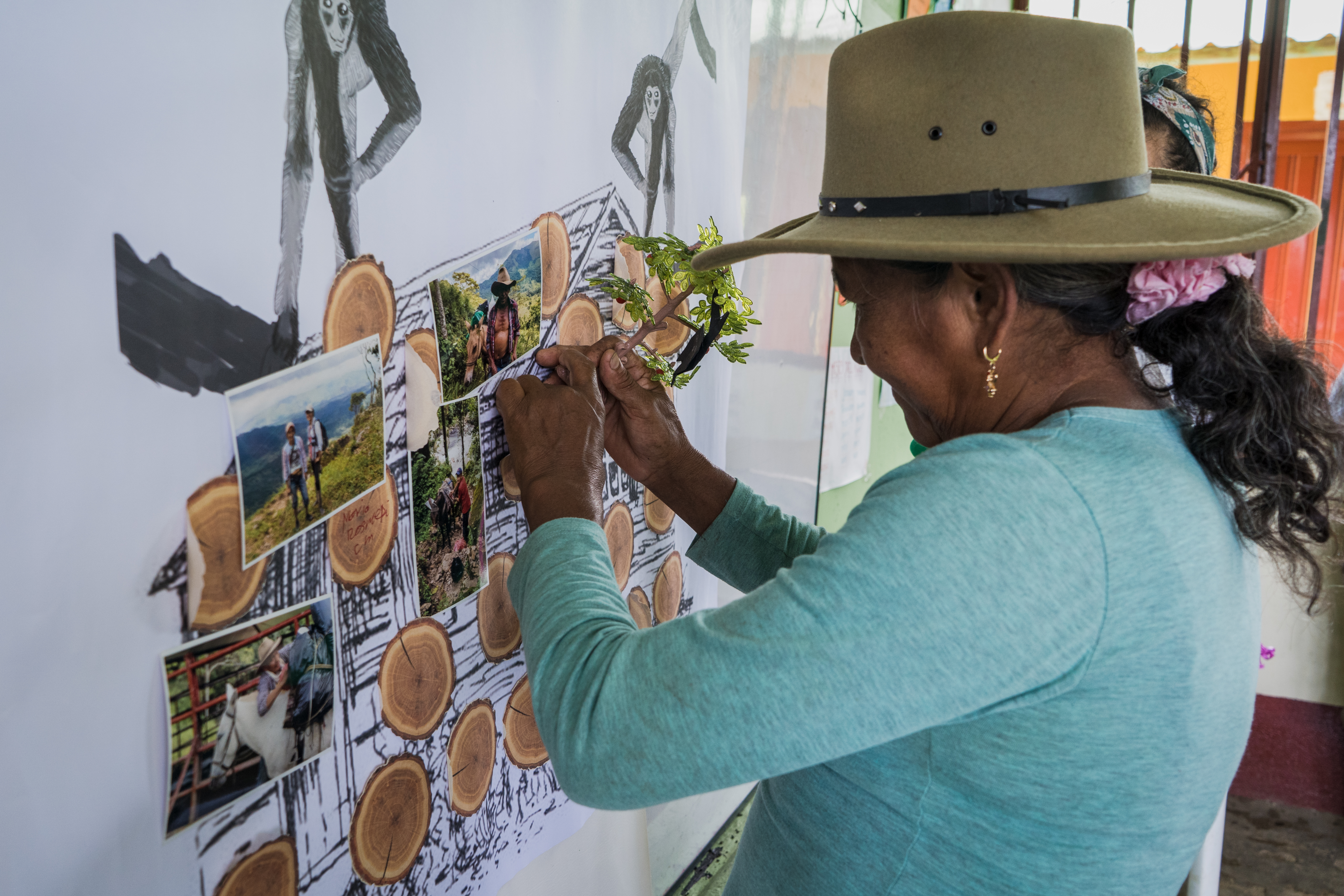 Taller de socialización con las comunidades. /Camila Morales