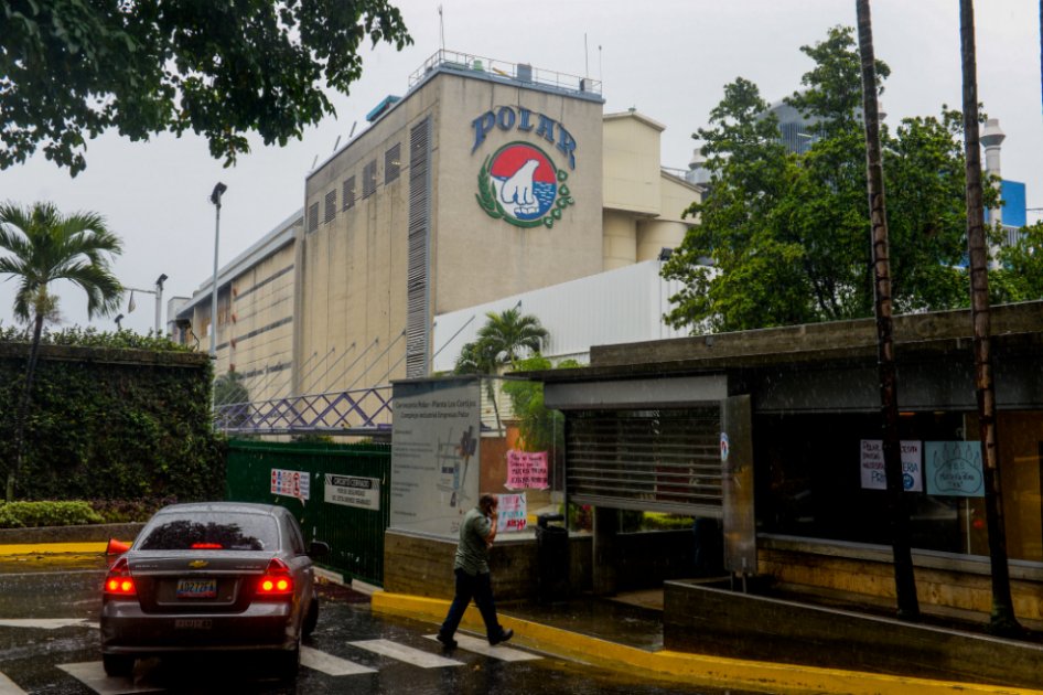 El Grupo Polar tiene una cuota de mercado de aproximadamente 70% en Venezuela. / AFP