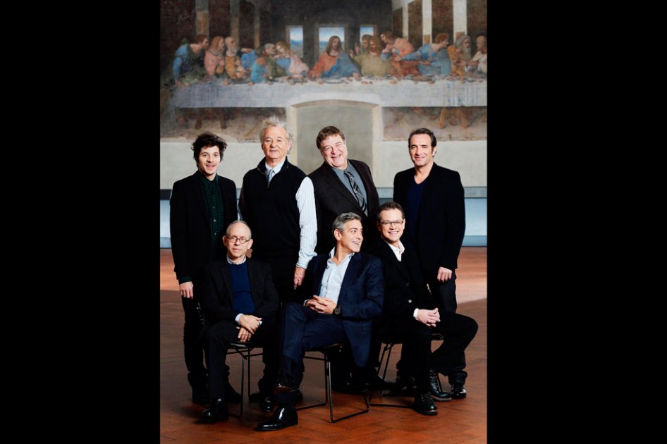 Críticas a George Clooney por foto en «La última cena» de Da Vinci