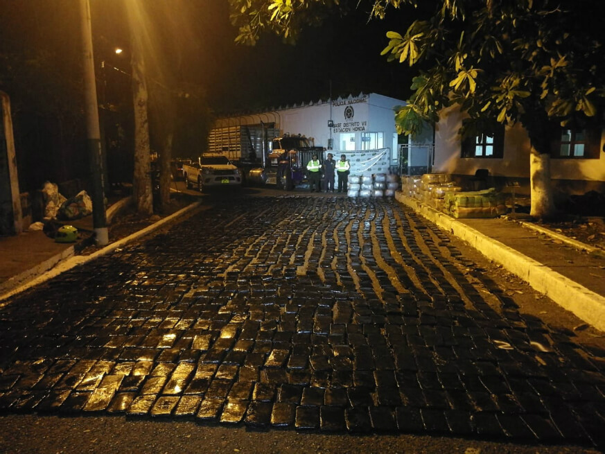 Incautan el cargamento más grande de marihuana en la historia del Tolima