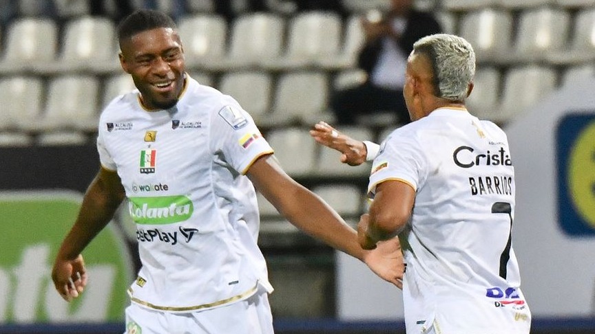 Once Caldas sufrió, pero venció a Águilas Doradas en el Palogrande: vea el gol