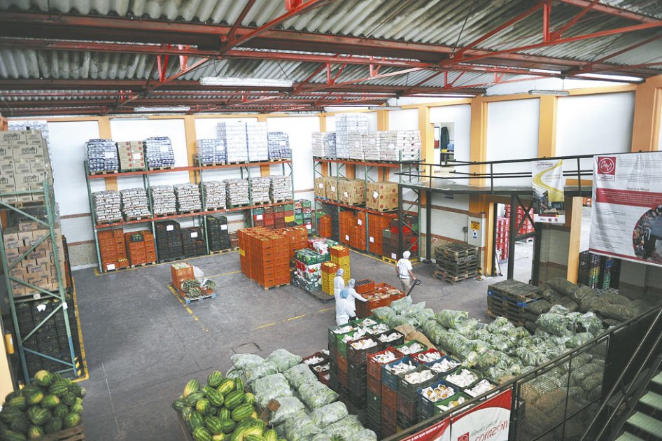 Toneladas de esfuerzo para calmar el hambre
