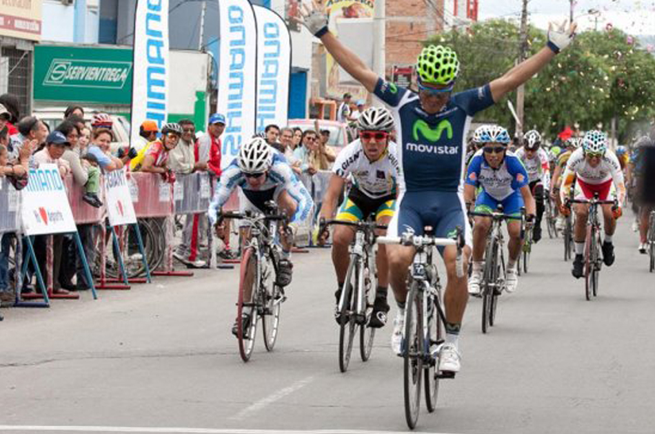 Byron Guamá ganó la segunda etapa de la Vuelta a Colombia