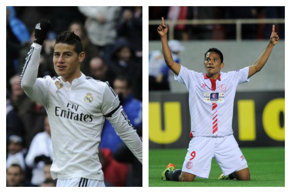 James y Bacca, en el equipo ideal de la fecha en España