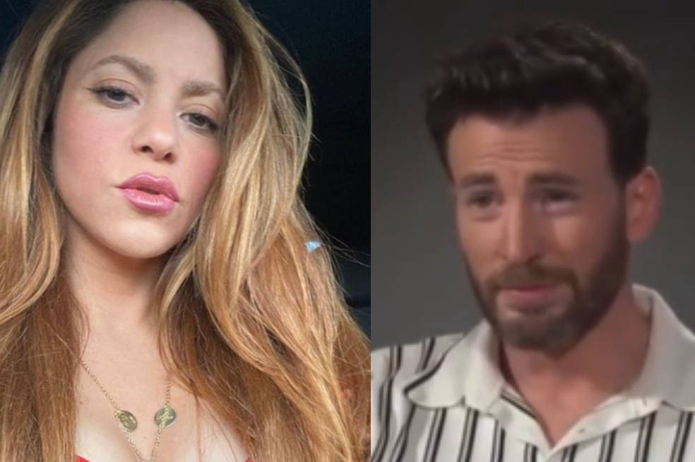 ¿Shakira y Chris Evans? Así reaccionó el actor a posible unión con la cantante