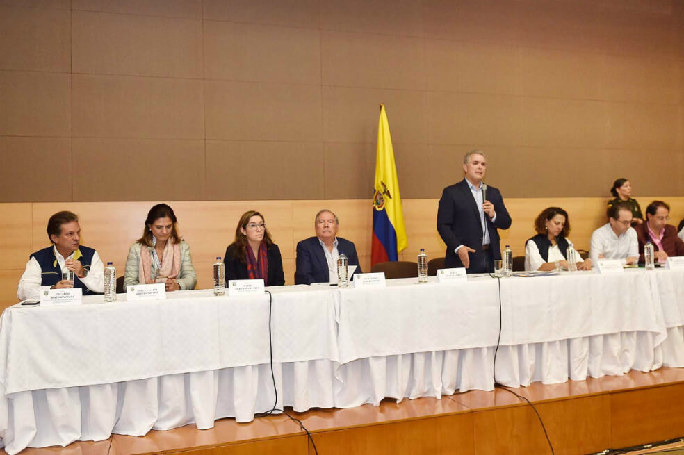 Presidente Duque llegó a Popayán para sostener diálogos con afectados por la minga