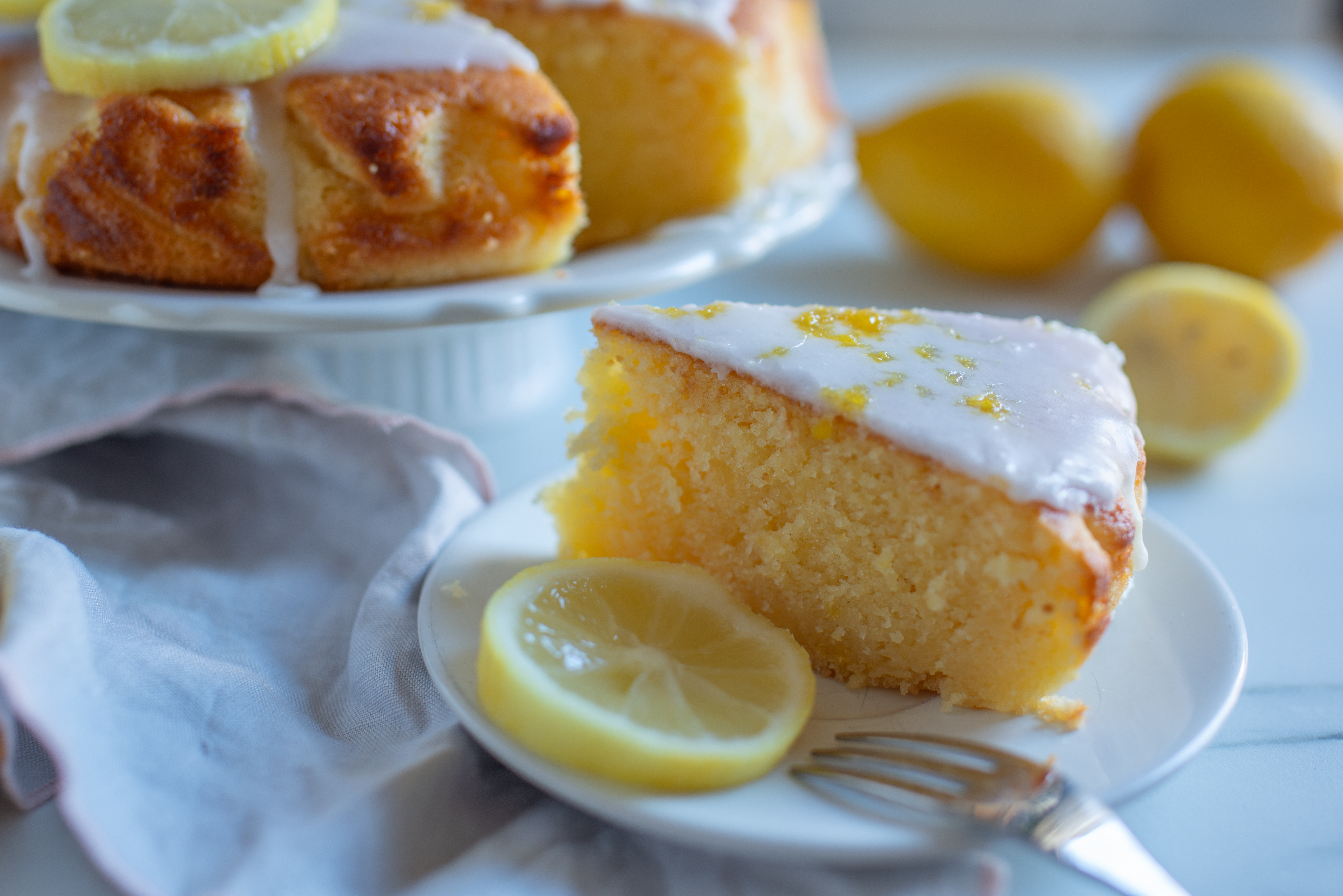 Deliciosa y esponjosa: torta de limón para endulzar el día
