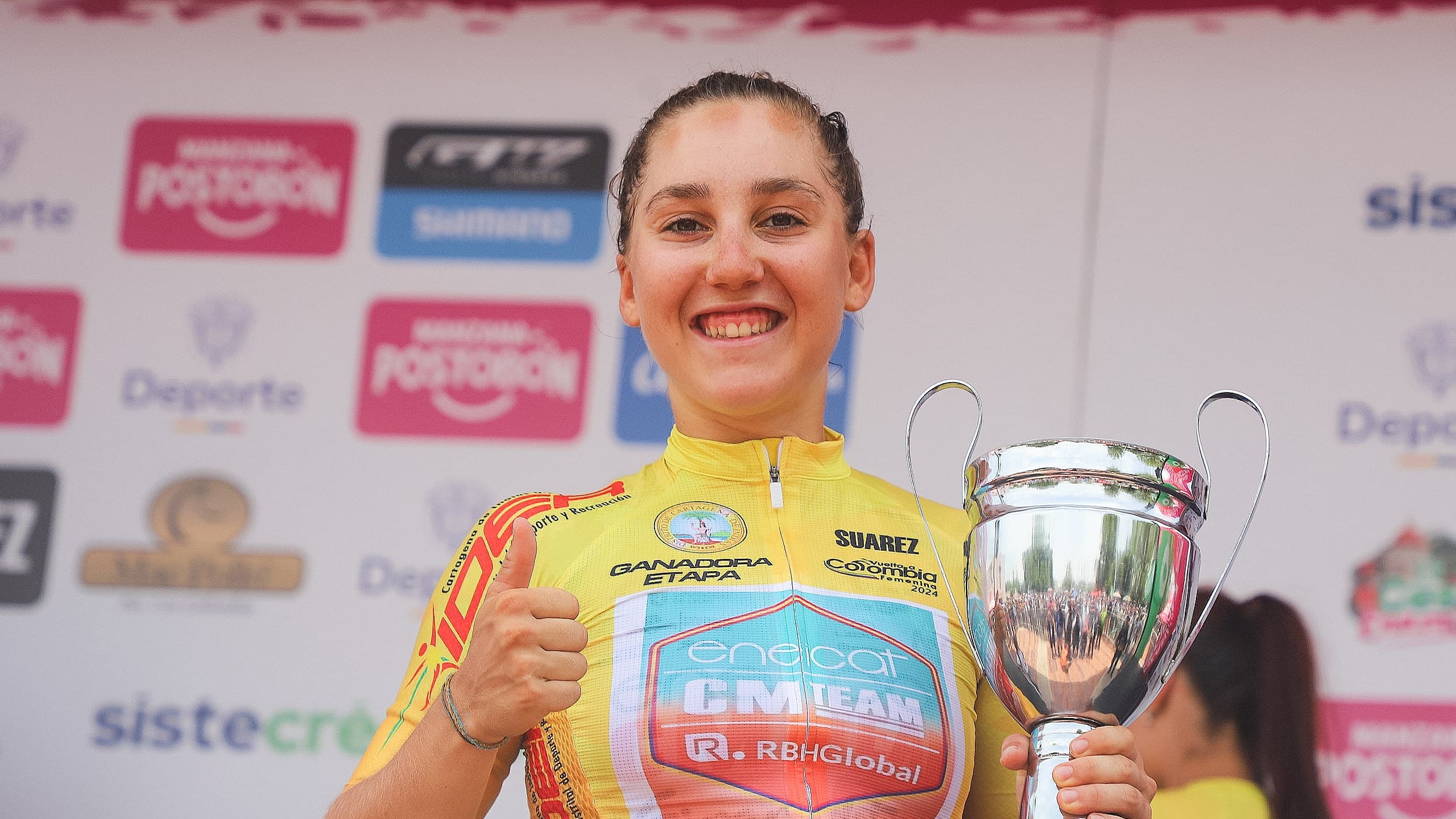 La italiana Valentina Basílico se impuso en la Vuelta a Colombia Femenina