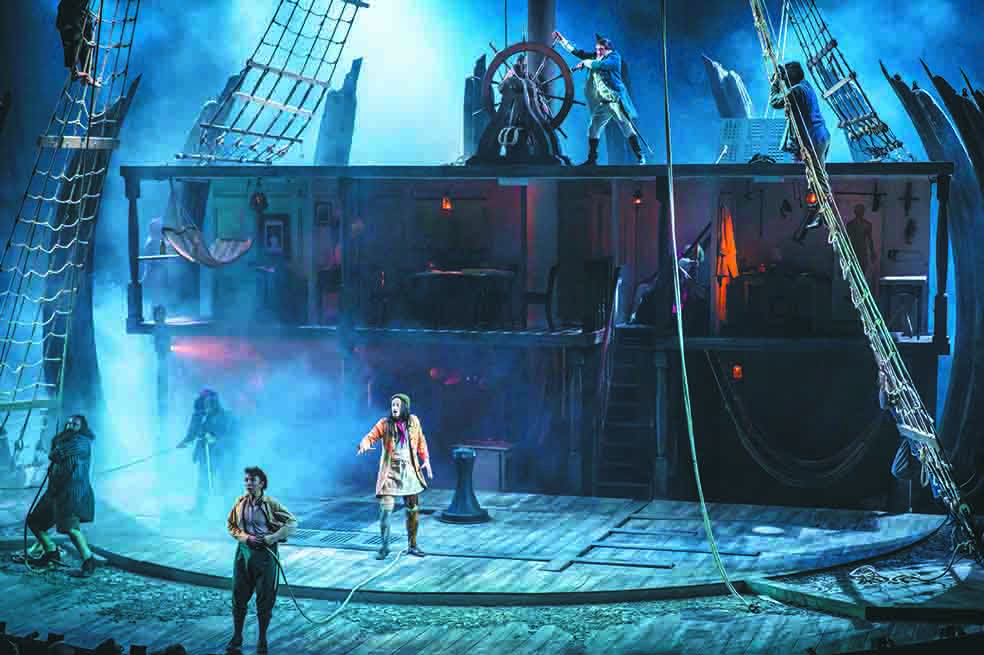 “La isla del tesoro”, obra con la que culmina el ciclo del Teatro Nacional de Londres. / Johan Persson