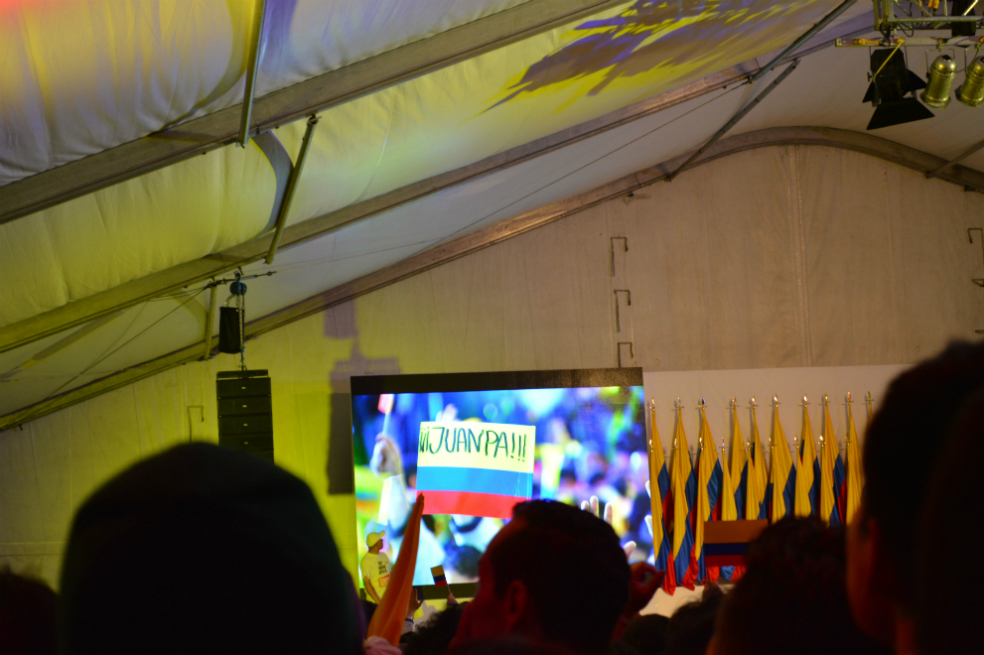 Así se vivió la celebración del triunfo de la campaña de Juan Manuel Santos