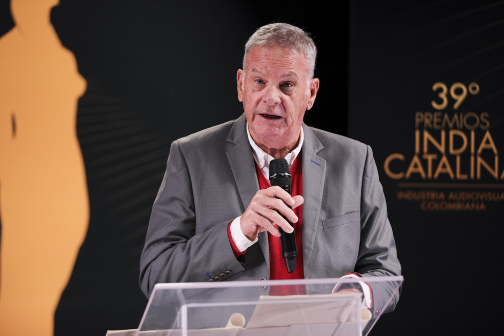 Hernan  Piñeres presidente de la junta directora del ficci Y miembro del comité Técnico de los premios