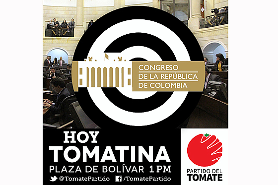 Anuncian ‘tomatina’ contra el Congreso por paro legislativo