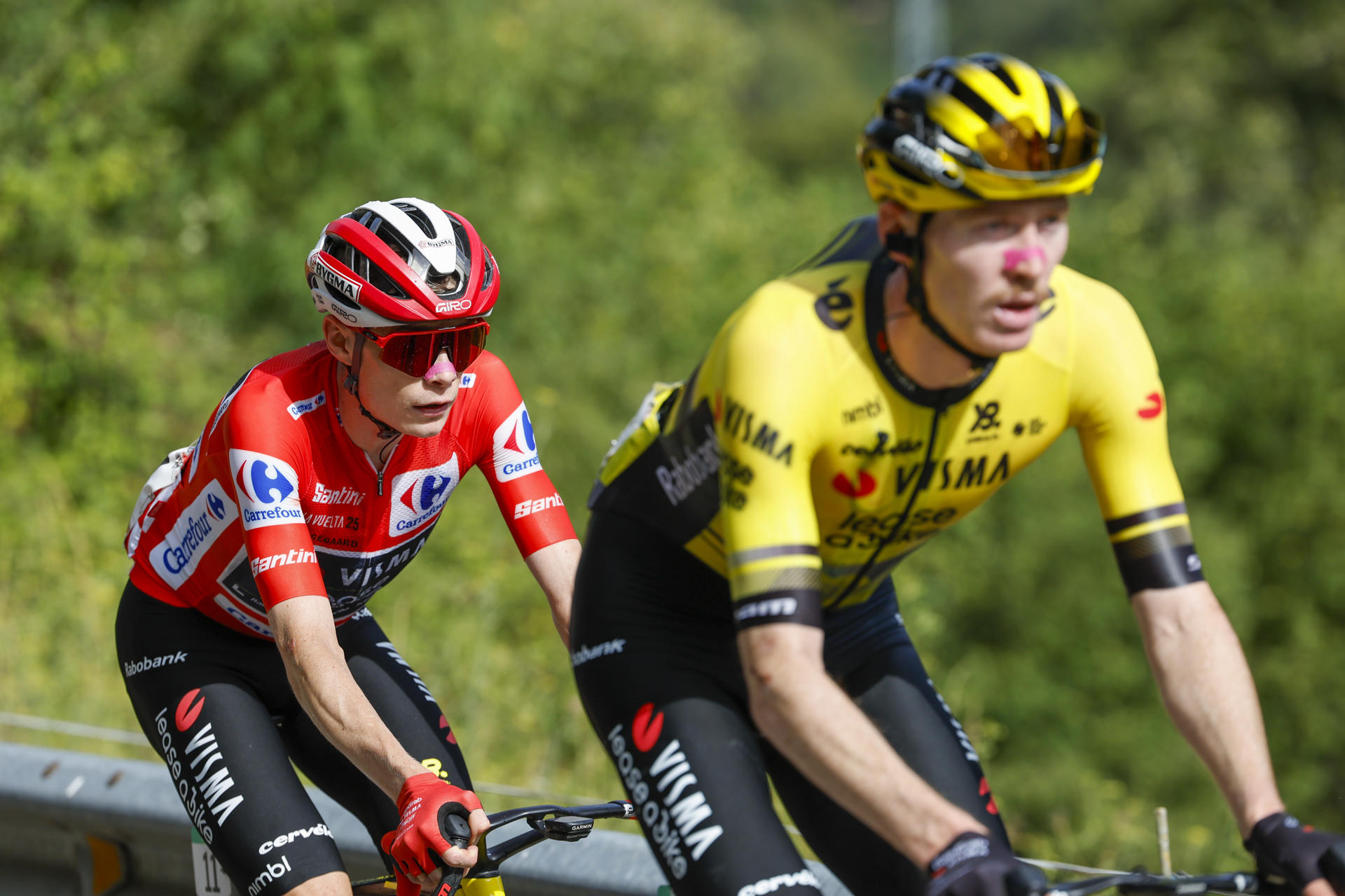 Clasificación general de la Vuelta España con la gran actuación de los colombianos
